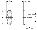 829 Series Dimensions